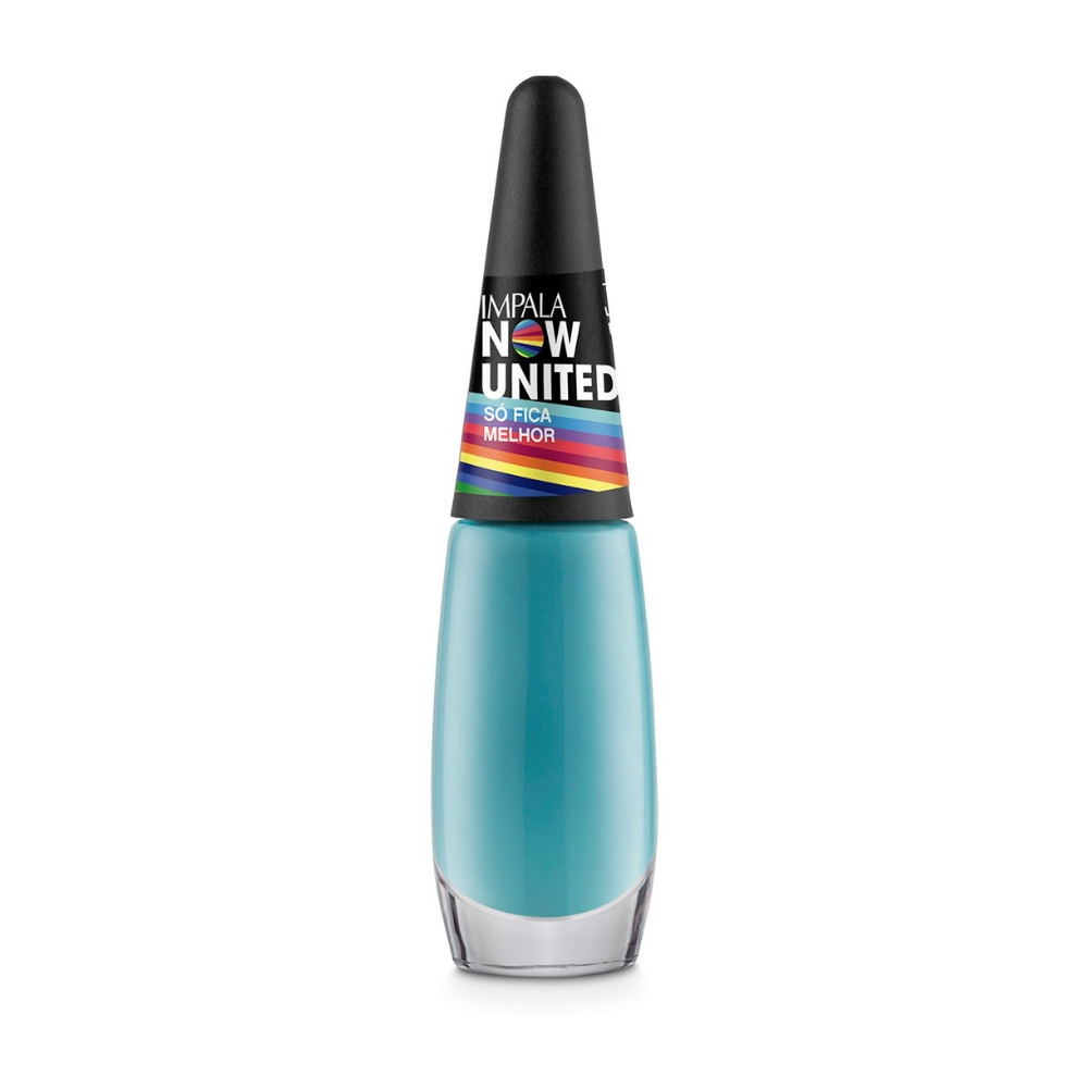 Esmalte Impala Cremoso Só Fica Melhor 7,5ml - Azul - Now United