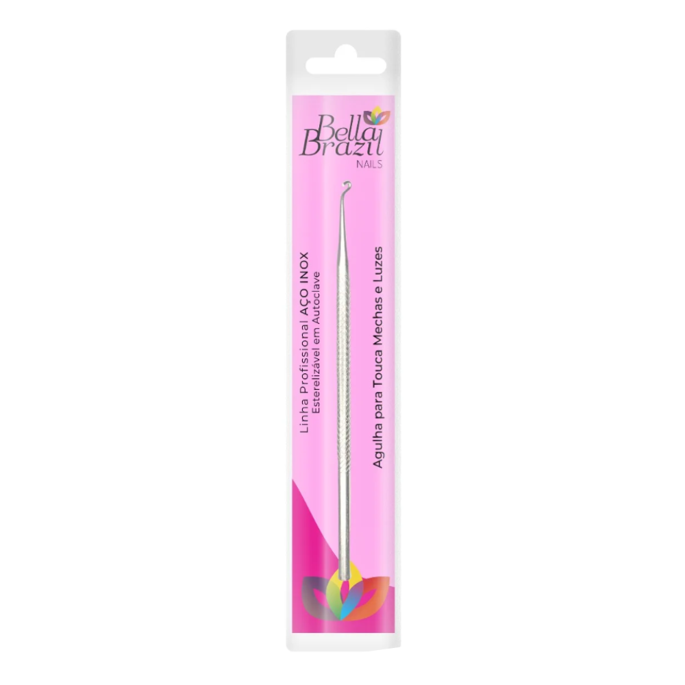 Agulha Para Touca de Mechas E Luzes Inox Bella Brazil Ref. 421