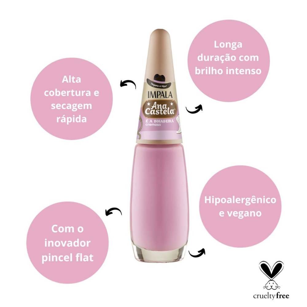 Esmalte Impala Ana Castela E A Boiadeira 7,5ml