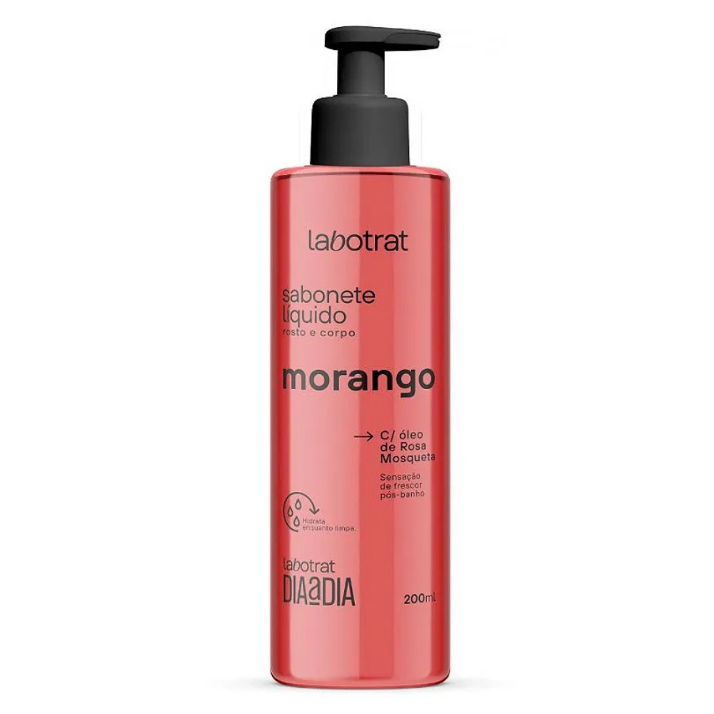 Sabonete Líquido Labotrat 190ml Morango