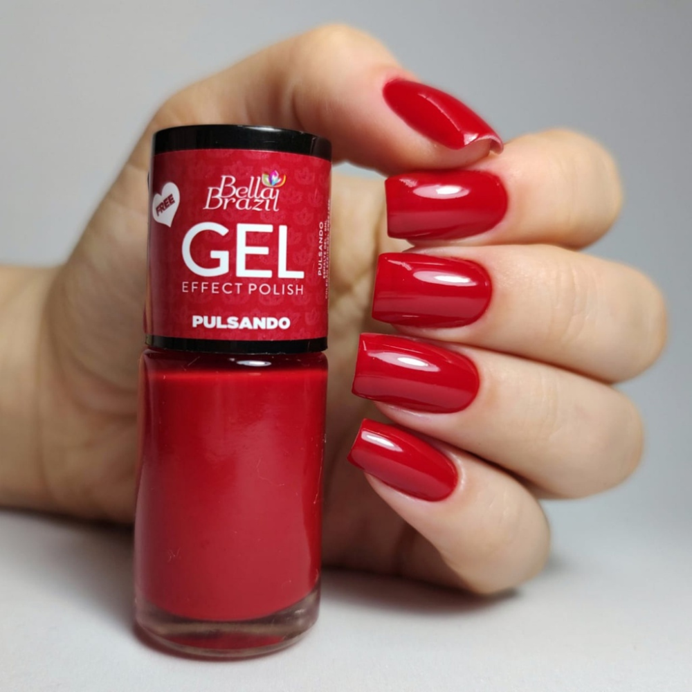 Esmalte Bella Brazil Efeito Gel Cremoso Pulsando