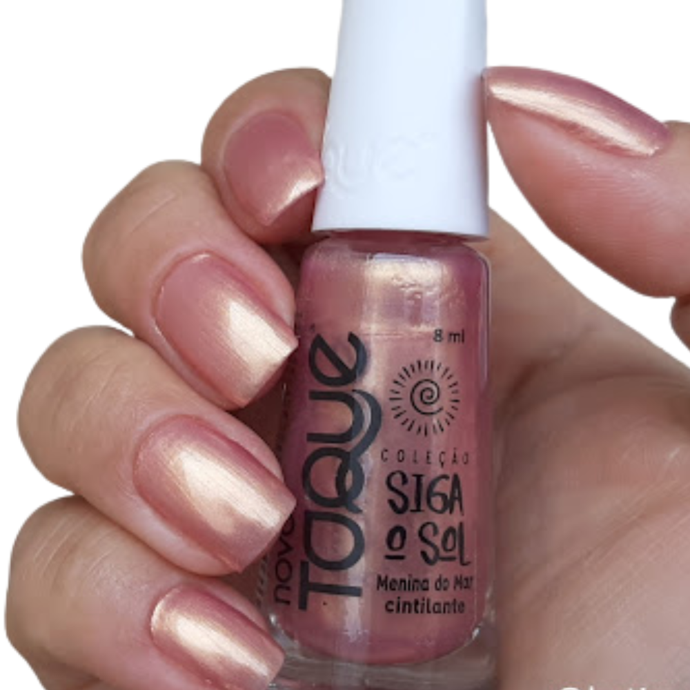 Esmalte Novo Toque Cintilante Menina Do Mar 8ml