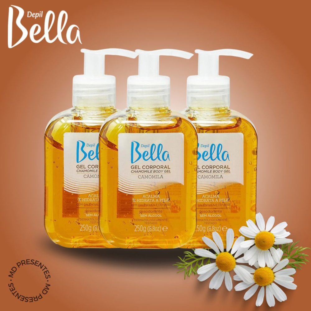 Gel Corporal Camomila Depil Bella 250g