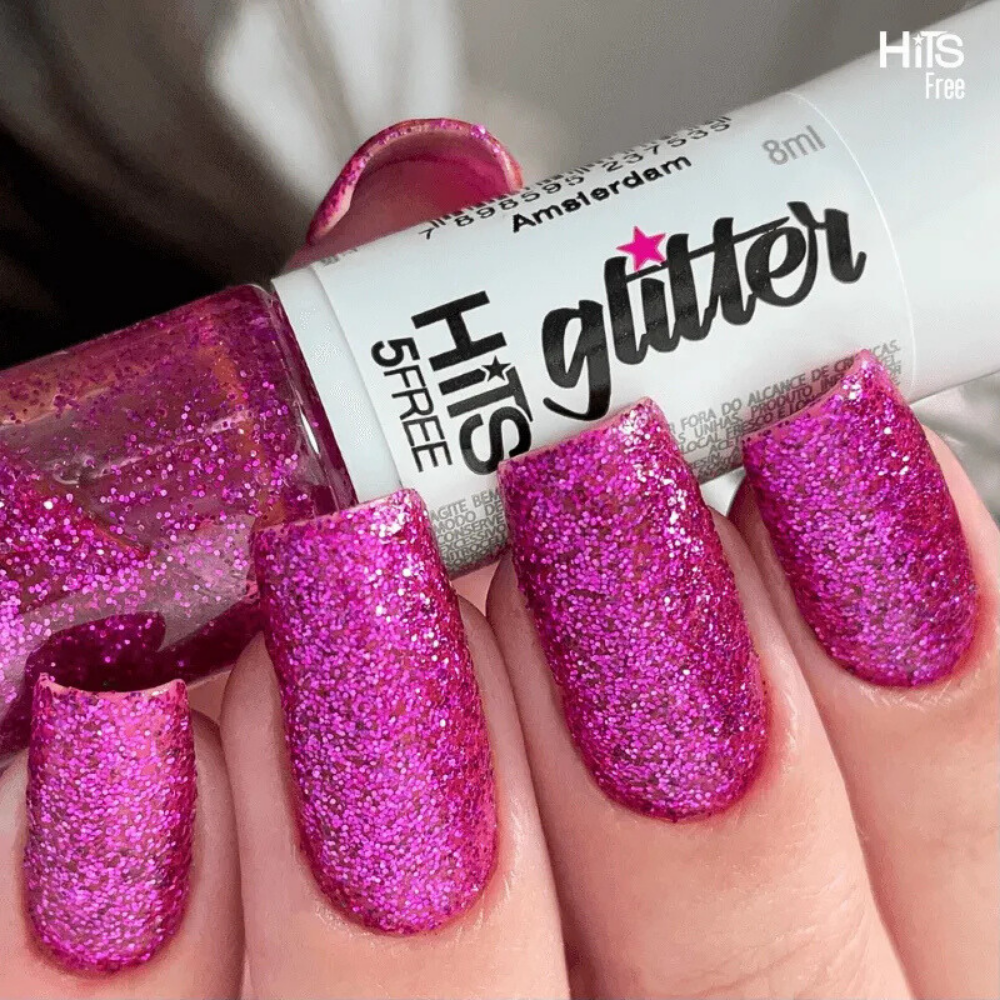 Esmalte Hits Glitter Amsterdam 8ml