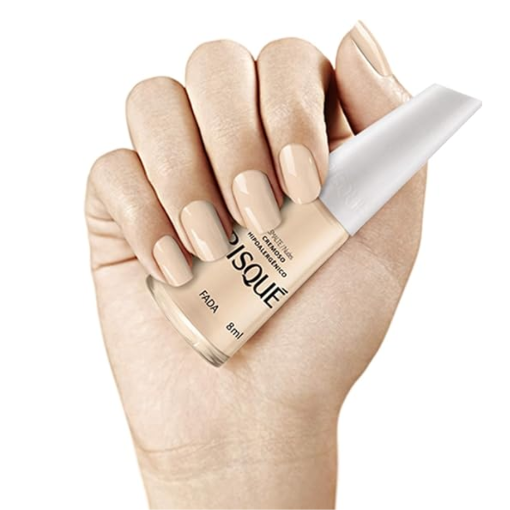 Esmalte Risqué Cremoso Fada 8ml - Nude