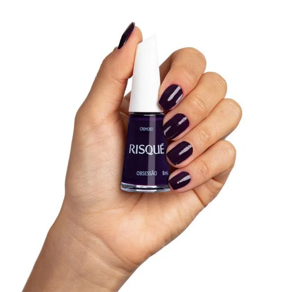 Esmalte Risqué Cremoso Obsessão 8ml - Roxo