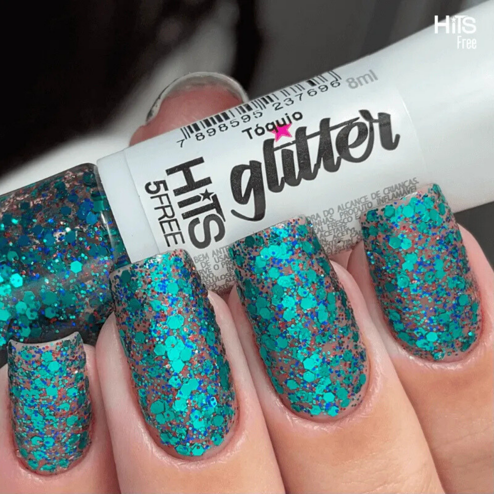 Esmalte Hits Glitter Tóquio 8ml