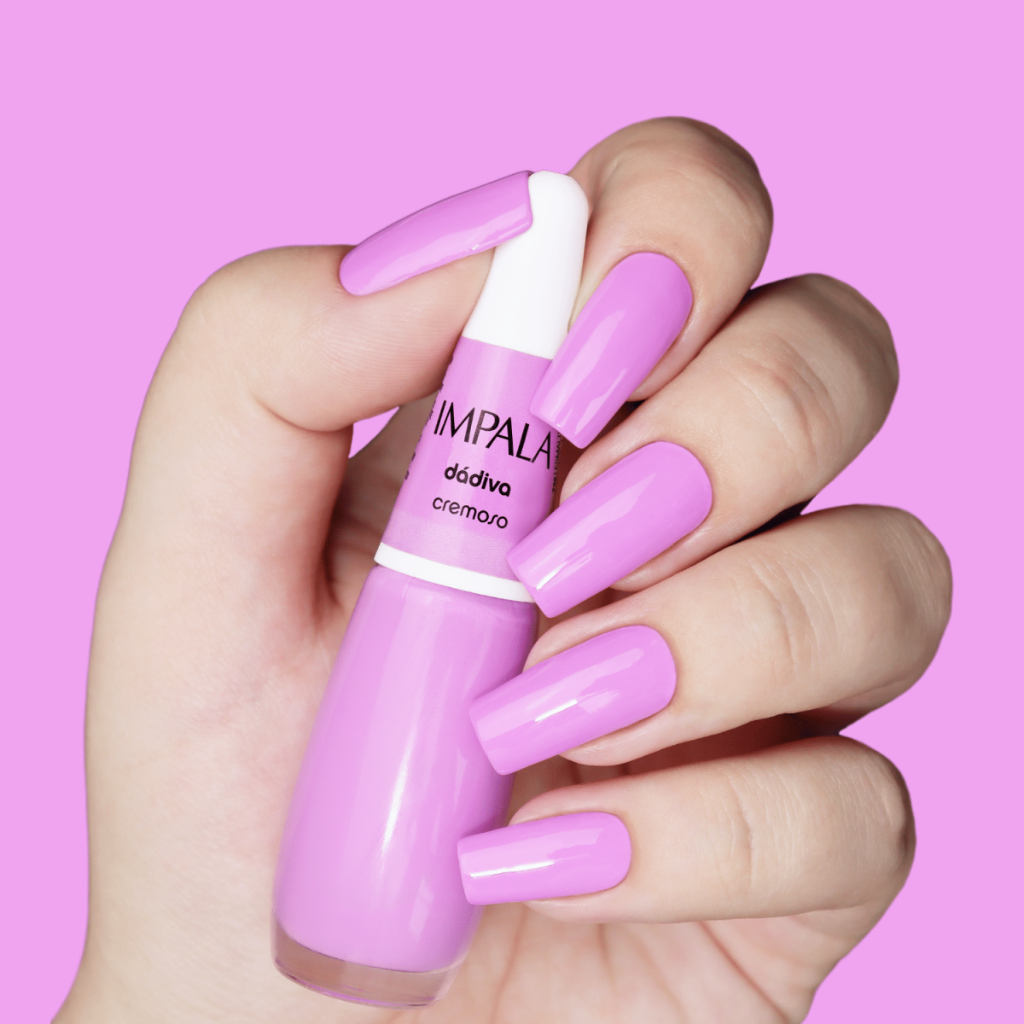 Esmalte Impala Cremoso Dádiva 7,5ml - Rosa - A Cor Da Sua Moda