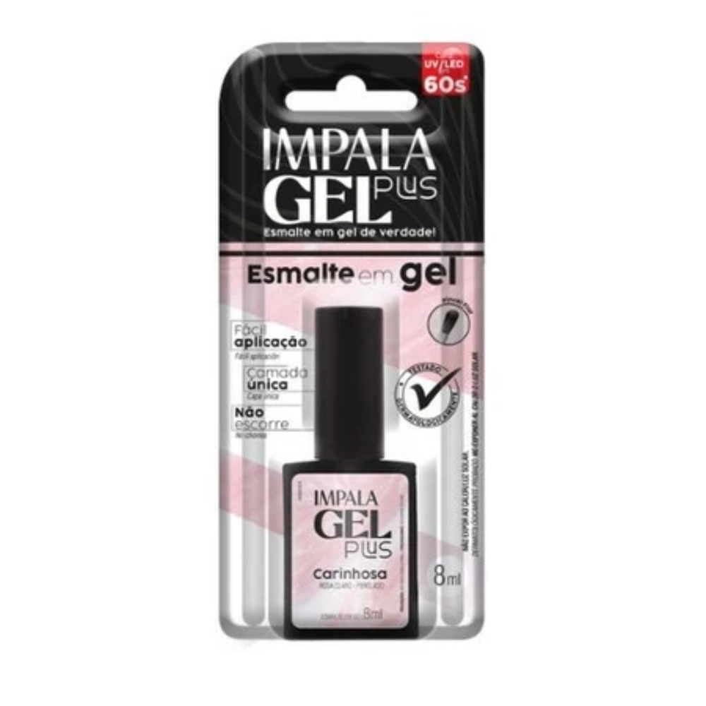 Esmalte Gel Impala Gel Plus Perolado Carinhosa 8ml
