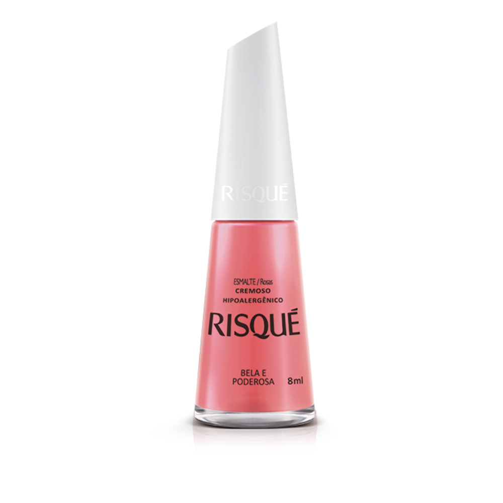Esmalte Risqué Cremoso Bela E Poderosa 8ml - Rosa