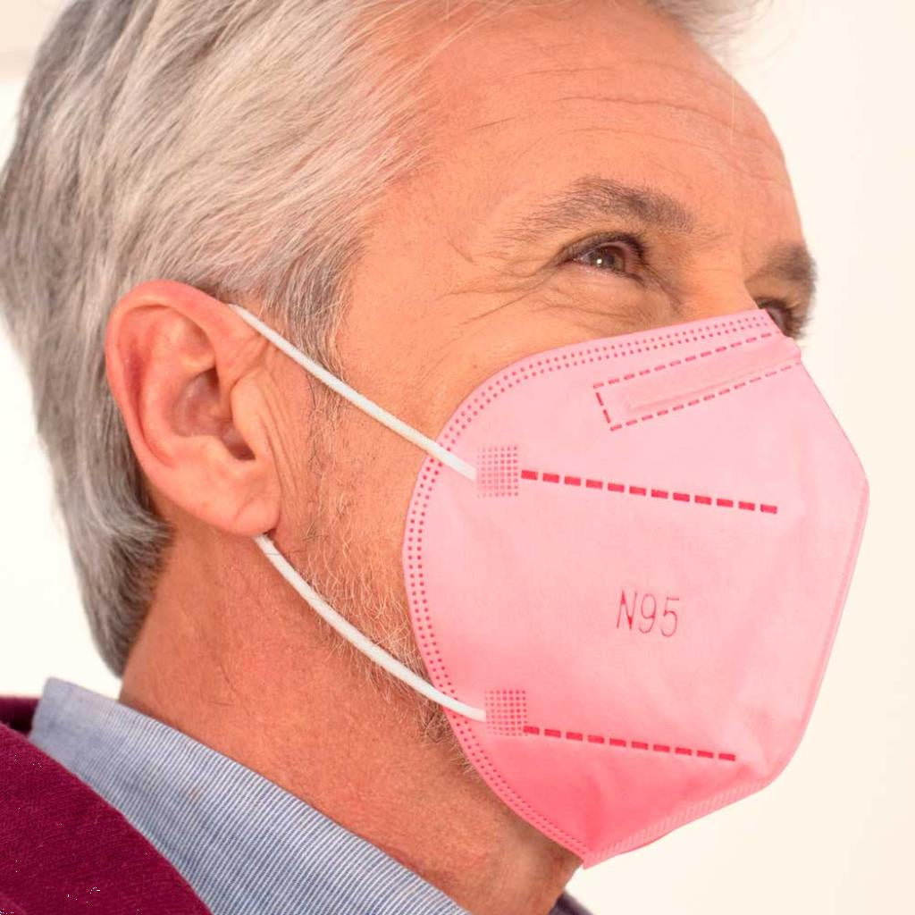 Pacote De Máscaras De Proteção Respiratória N95 Com 3 Unidades Santa Clara
