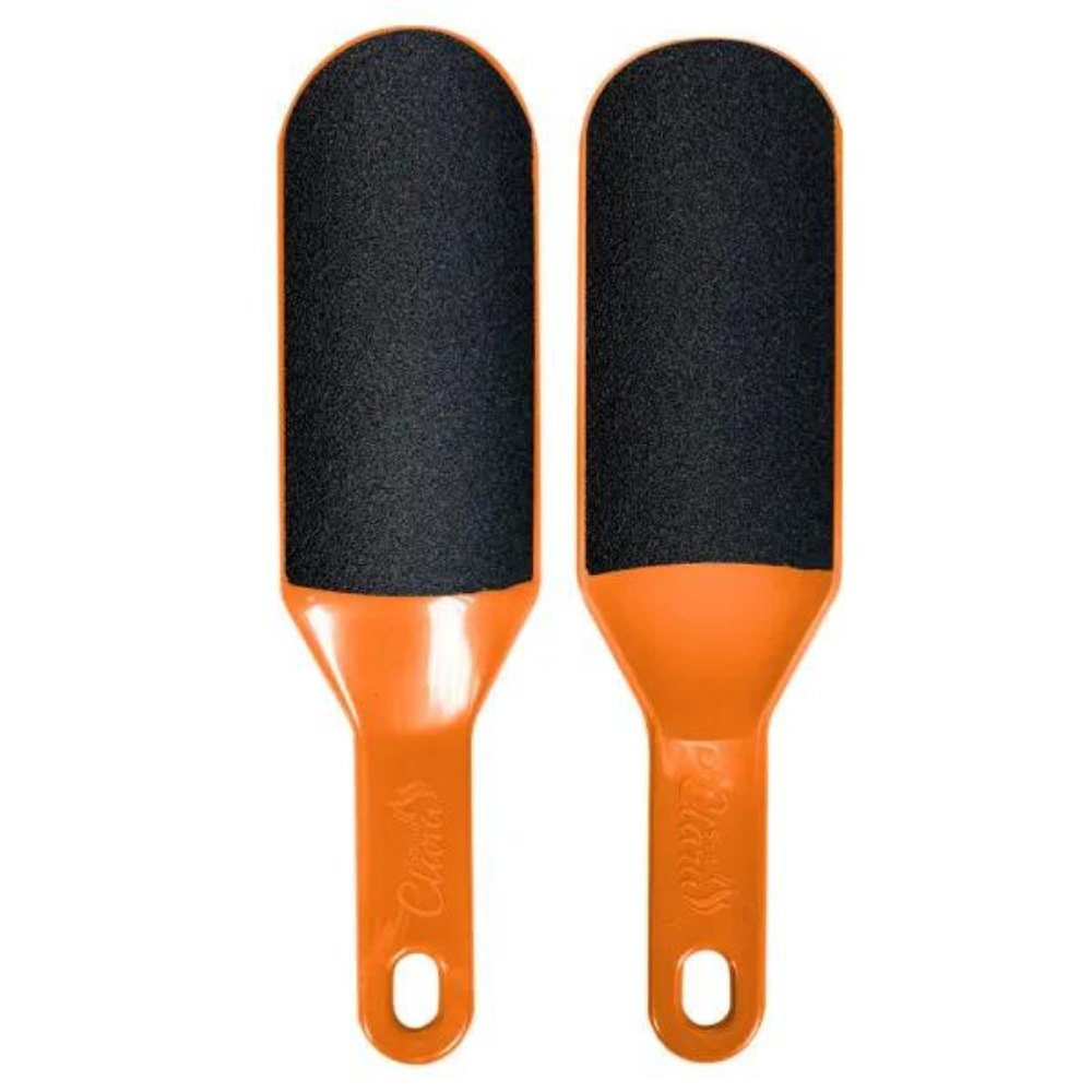 Lixa Anatômica Popular Para Pés Laranja Santa Clara