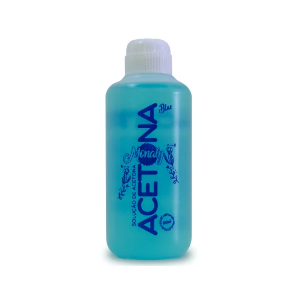 Removedor De Esmalte a Base Acetona Monaly Blue 100ml