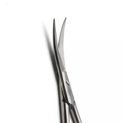 Tesoura Curva Para Unhas Flex Em Aço Inox Mundial