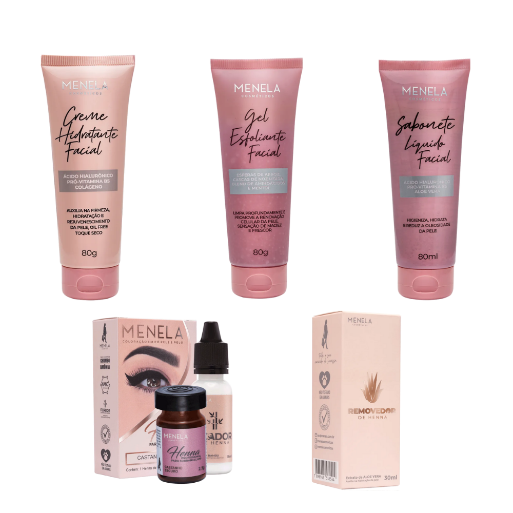 Kit Iniciante Para Sobrancelhas Menela