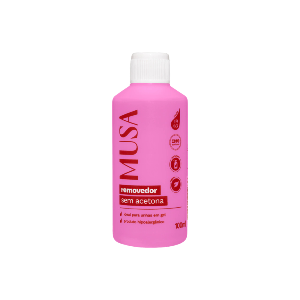 Removedor De Esmalte Sem Acetona Musa 100ml