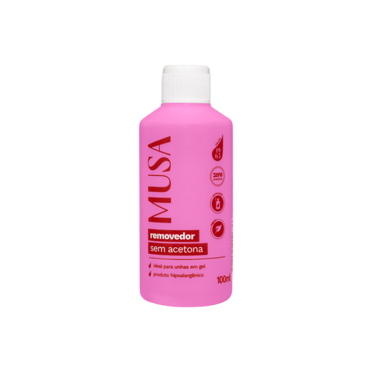 Removedor De Esmalte Sem Acetona Musa 100ml