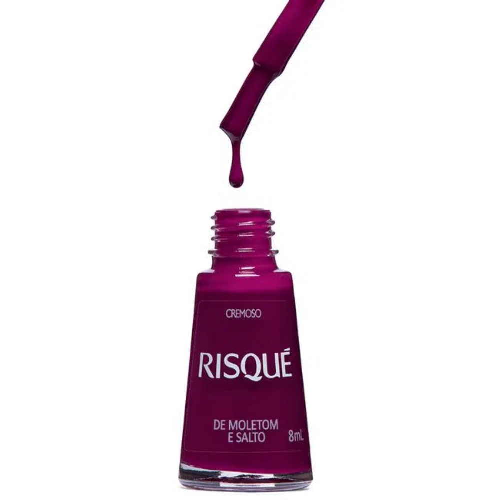 Esmalte Risqué Cremoso De Moletom E Salto 8ml