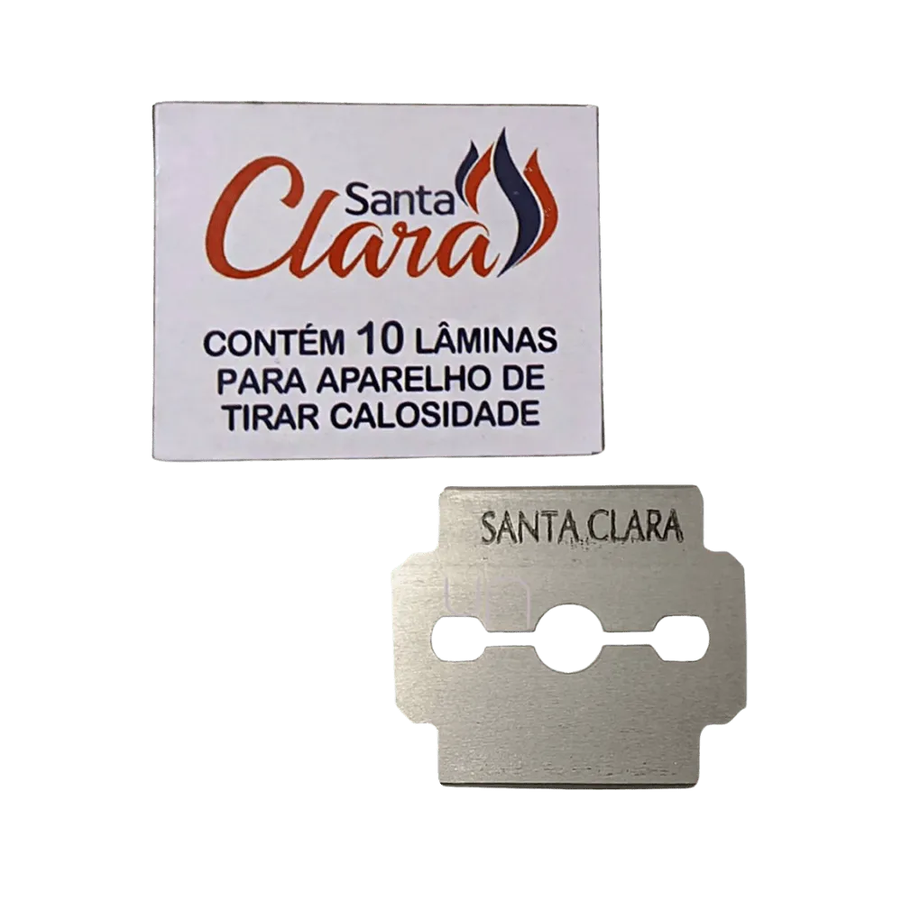 Lâmina Para Suporte De Tirar Calosidades Santa Clara