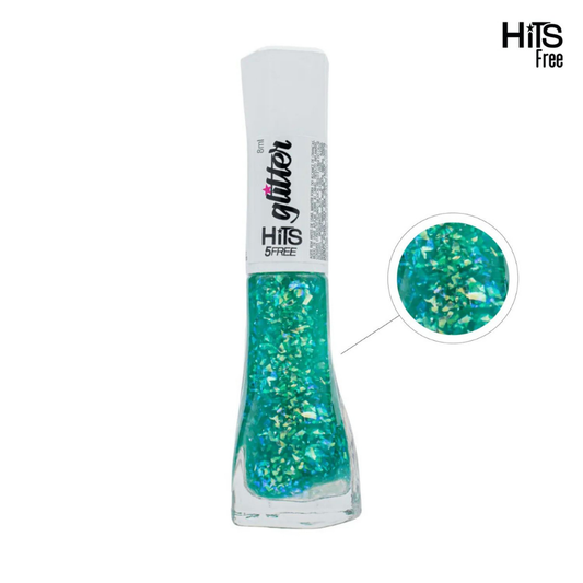 Esmalte Hits Glitter Lemon Jelly 8ml