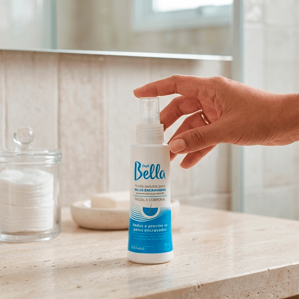 Flúido Redutor Para Pelos Encravados Depil Bella 110ml