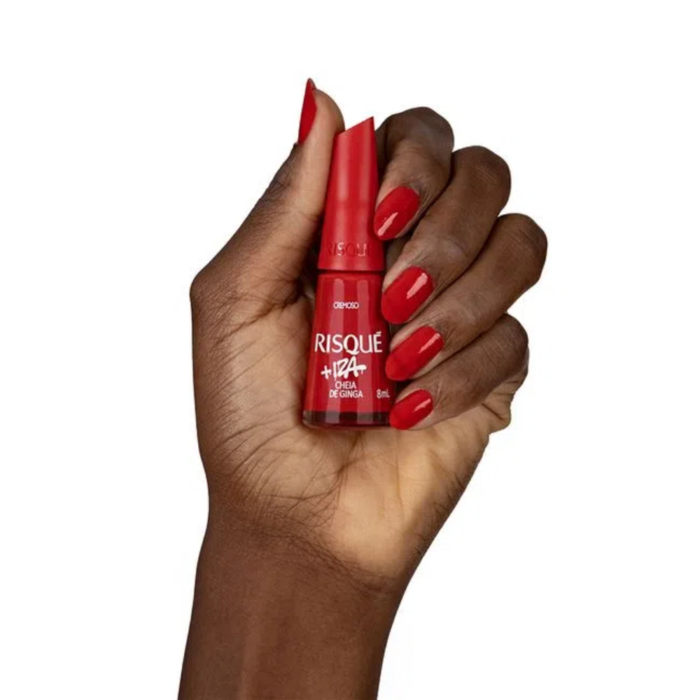 Esmalte Risqué Cremoso Cheia De Ginga 8ml