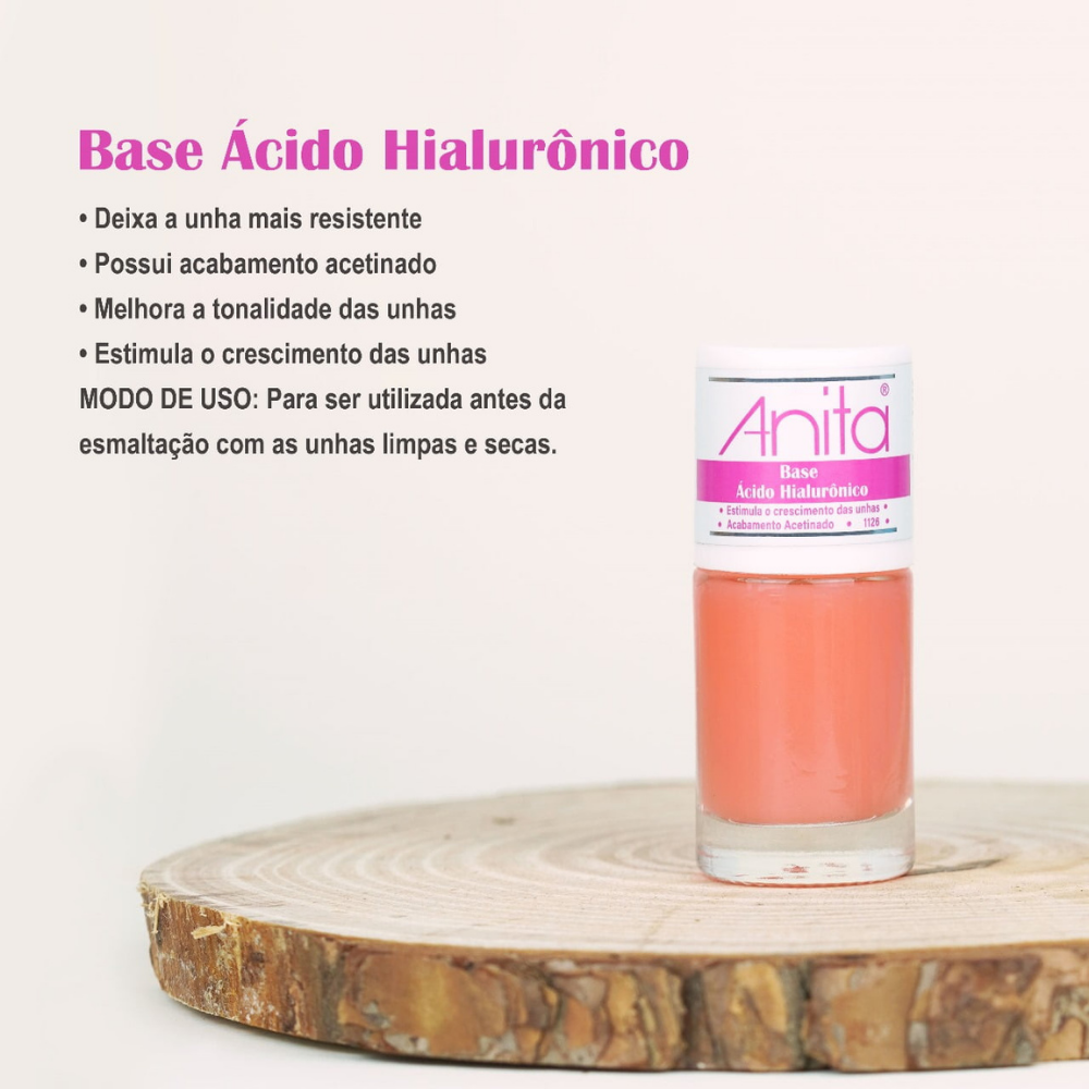 Esmalte Anita Tratamento Base Ácido Hialurônico