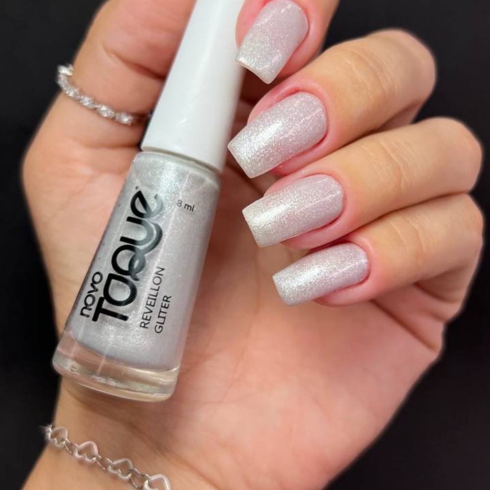 Esmalte Novo Toque Glitter Réveillon 8ml