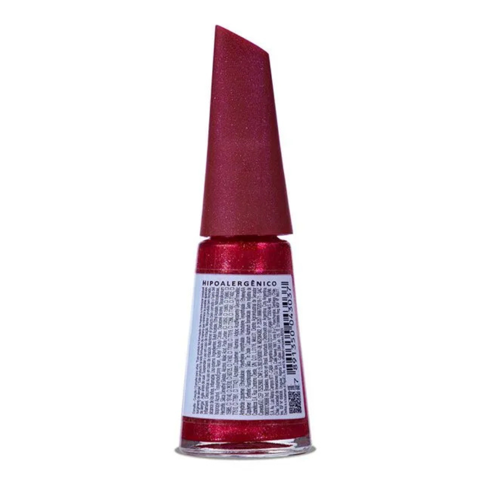 Esmalte Risqué & Doritos Metálico Sou Topping Rosa 8ml
