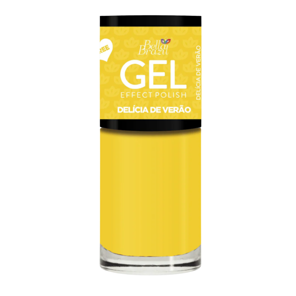 Esmalte Bella Brazil Efeito Gel Cremoso 850 Delícia De Verão 9ml