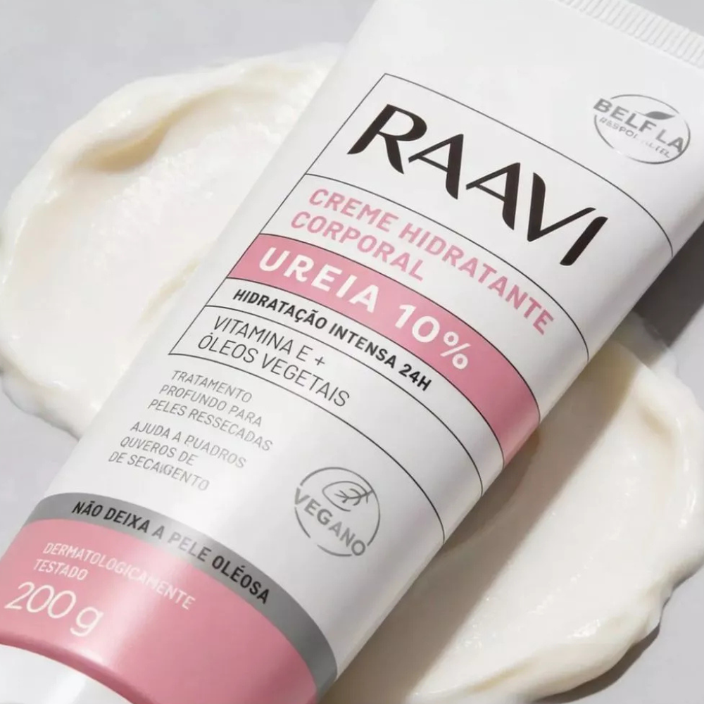 Creme Hidratante Ureia 10% Raavi 200g
