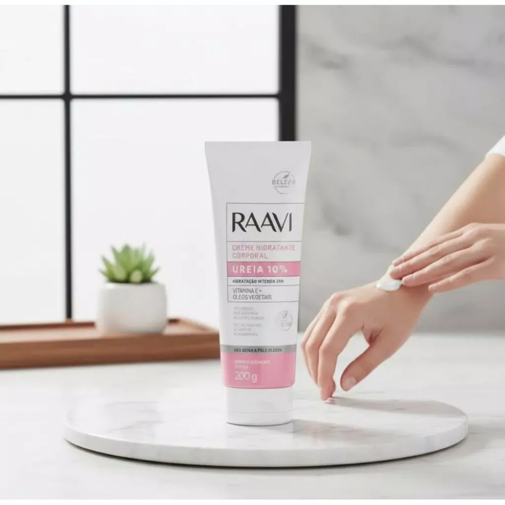 Creme Hidratante Ureia 10% Raavi 200g
