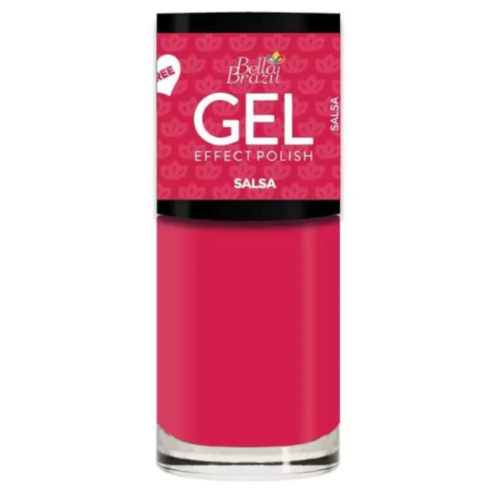 Esmalte Bella Brazil Efeito Gel Cremoso 813 Salsa