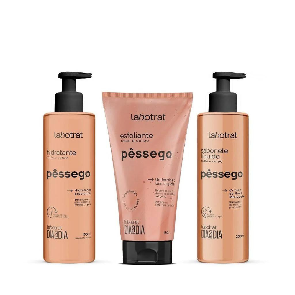 Creme Esfoliante Labotrat 150g Pêssego