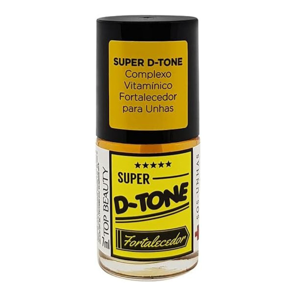 Esmalte Top Beauty Base Super D-Tone Fortalecedor 7ml
