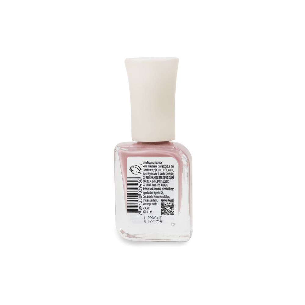 Esmalte Risqué Cremoso Bio 9ml Rosa Do Himalaia