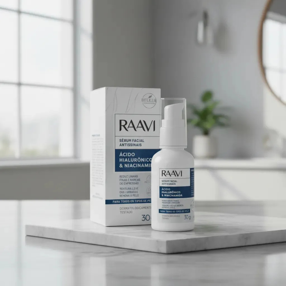 Sérum Facial Antissinais Raavi 30g