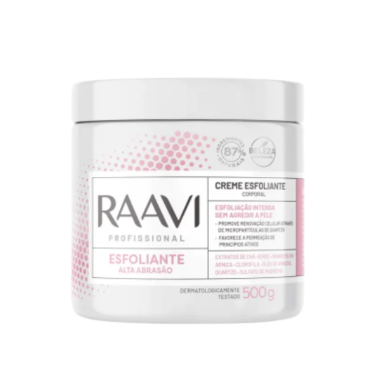 Creme Esfoliante Corporal Alta Abrasão Raavi 500g