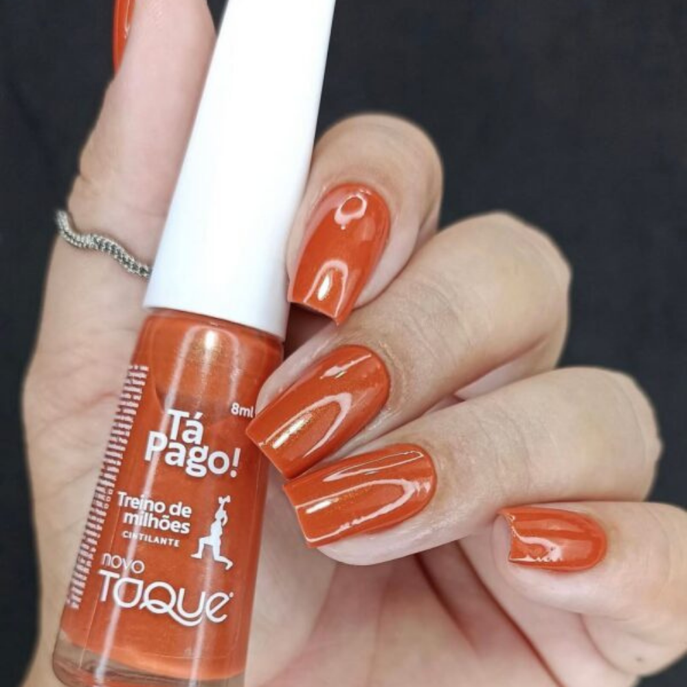 Esmalte Novo Toque Cintilante Treino de Milhões 8ml