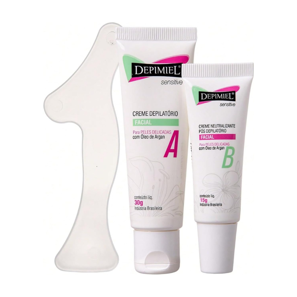 Creme Depilatório Para O Rosto Sensitive Depimiel 45g
