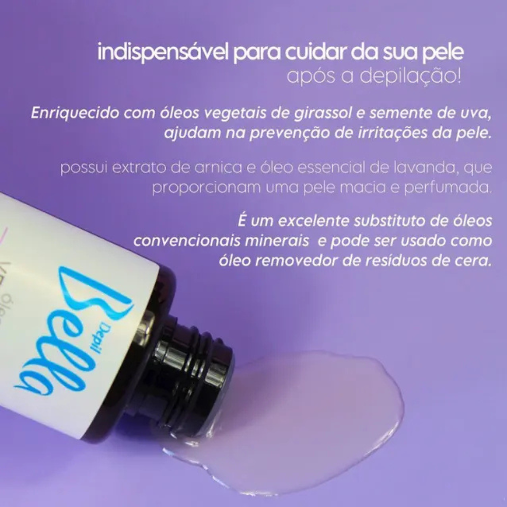 Óleo Vegetal Pós Depilação 100ml Depil Bella