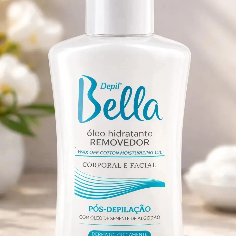 Óleo Removedor Algodão Depil Bella 300ml
