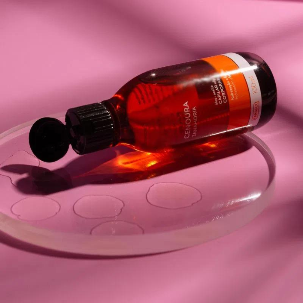 Óleo Capilar E Corporal Farmax 100ml Cenoura