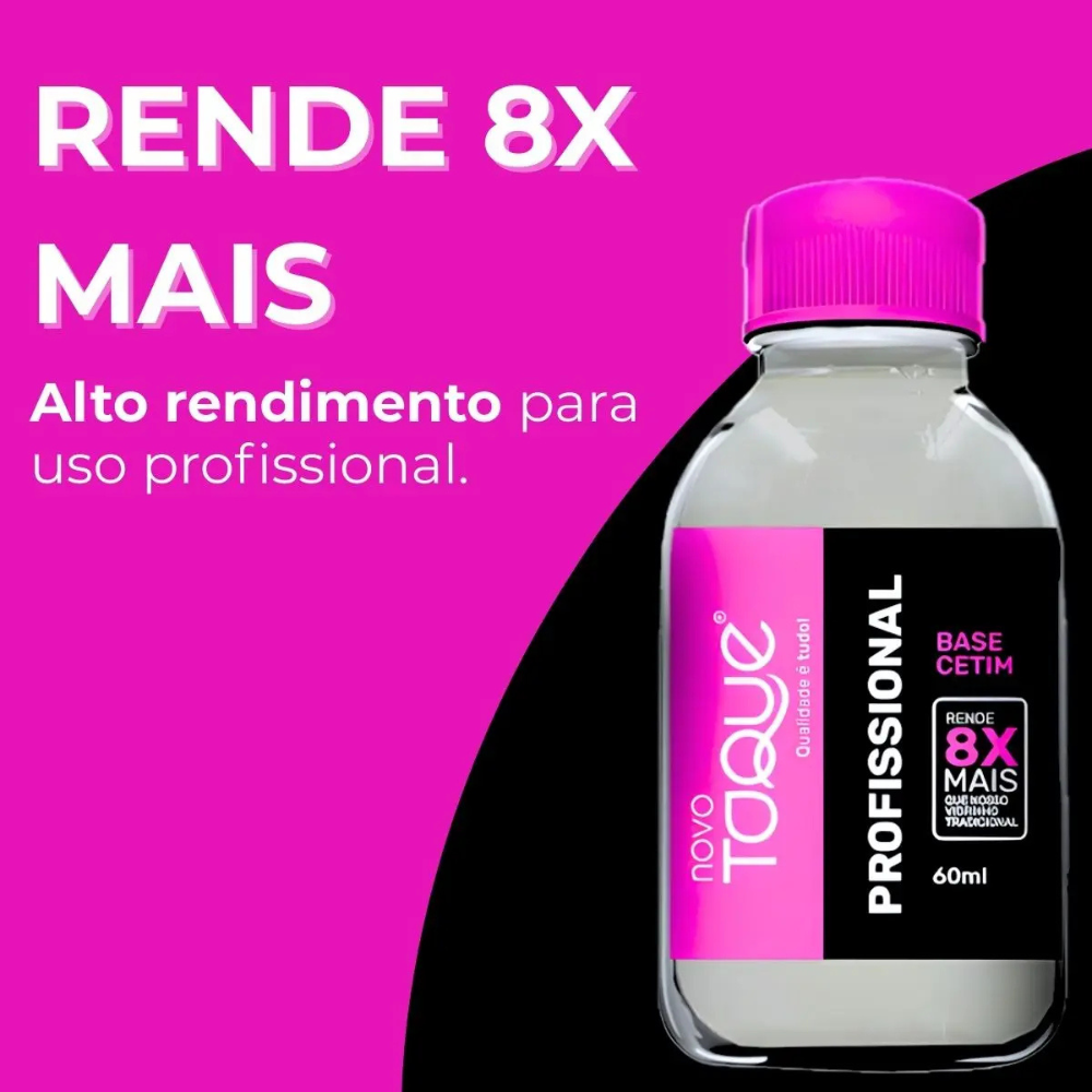 Refil Esmalte Novo Toque Profissional Base Cetim 60ml