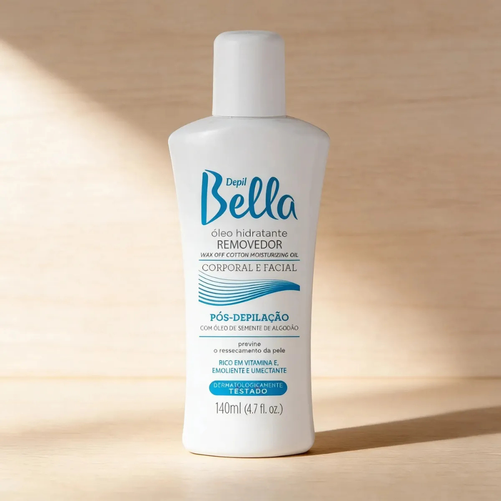 Óleo Removedor Algodão Depil Bella 140ml