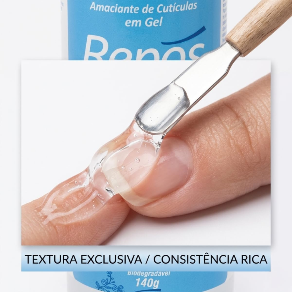 Amaciante De Cutículas Em Gel 140ml Repos
