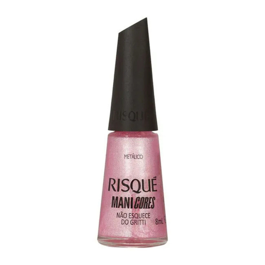 Esmalte Risqué Manicores Metálico Não Esquece Do Gritti 8ml