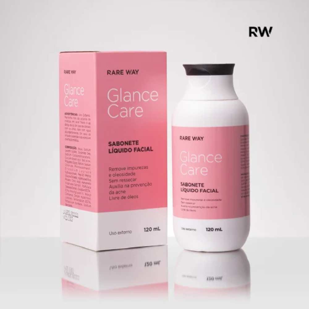 Sabonete Facial Glance Care Rare Way 120ml