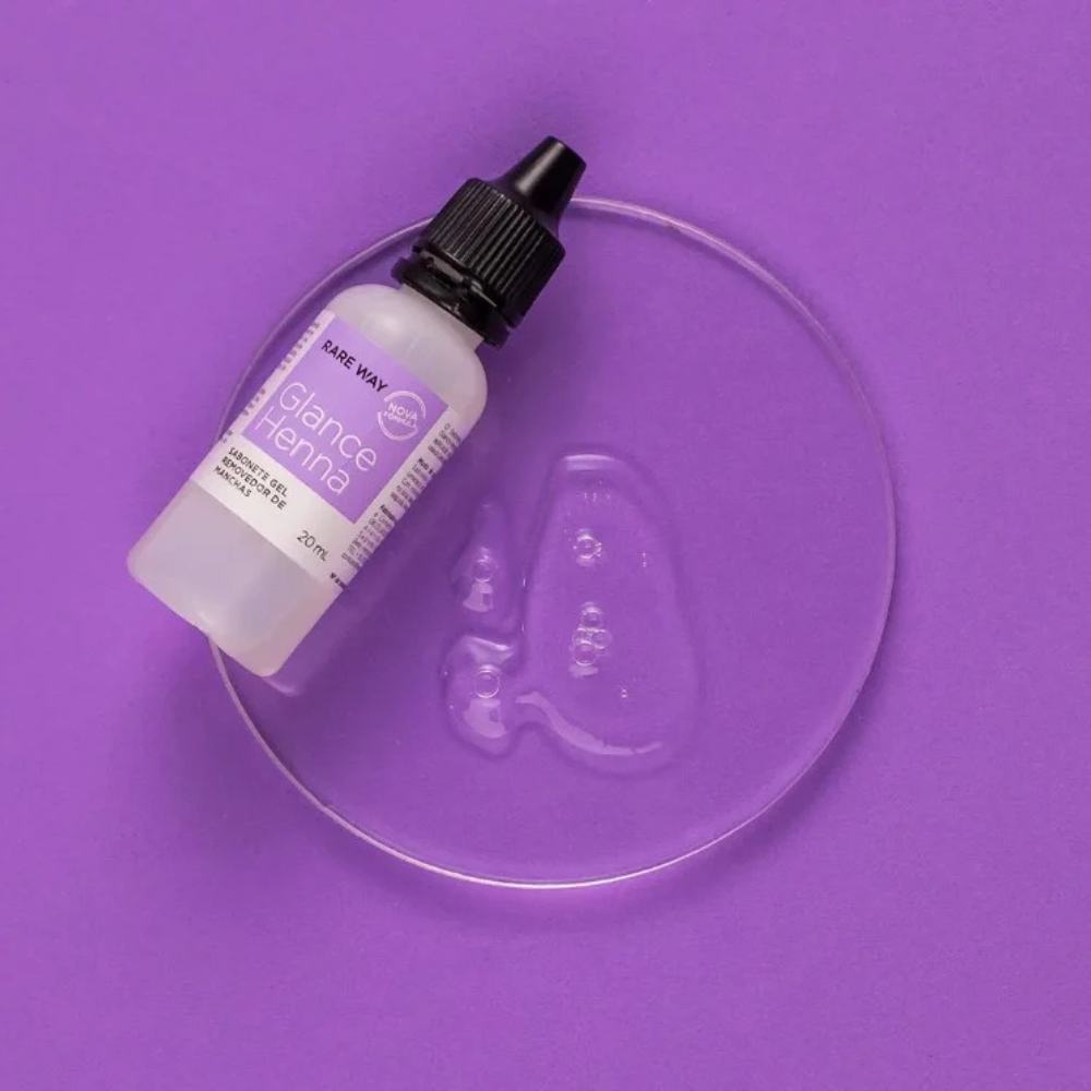 Sabonete Removedor Em Gel Glance Henna Rare Way 20ml