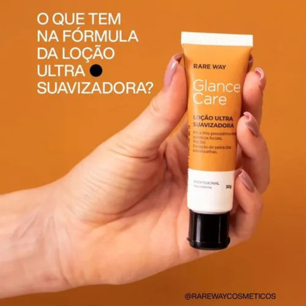 Loção Ultra Suavizadora Glance Care Rare Way 30g